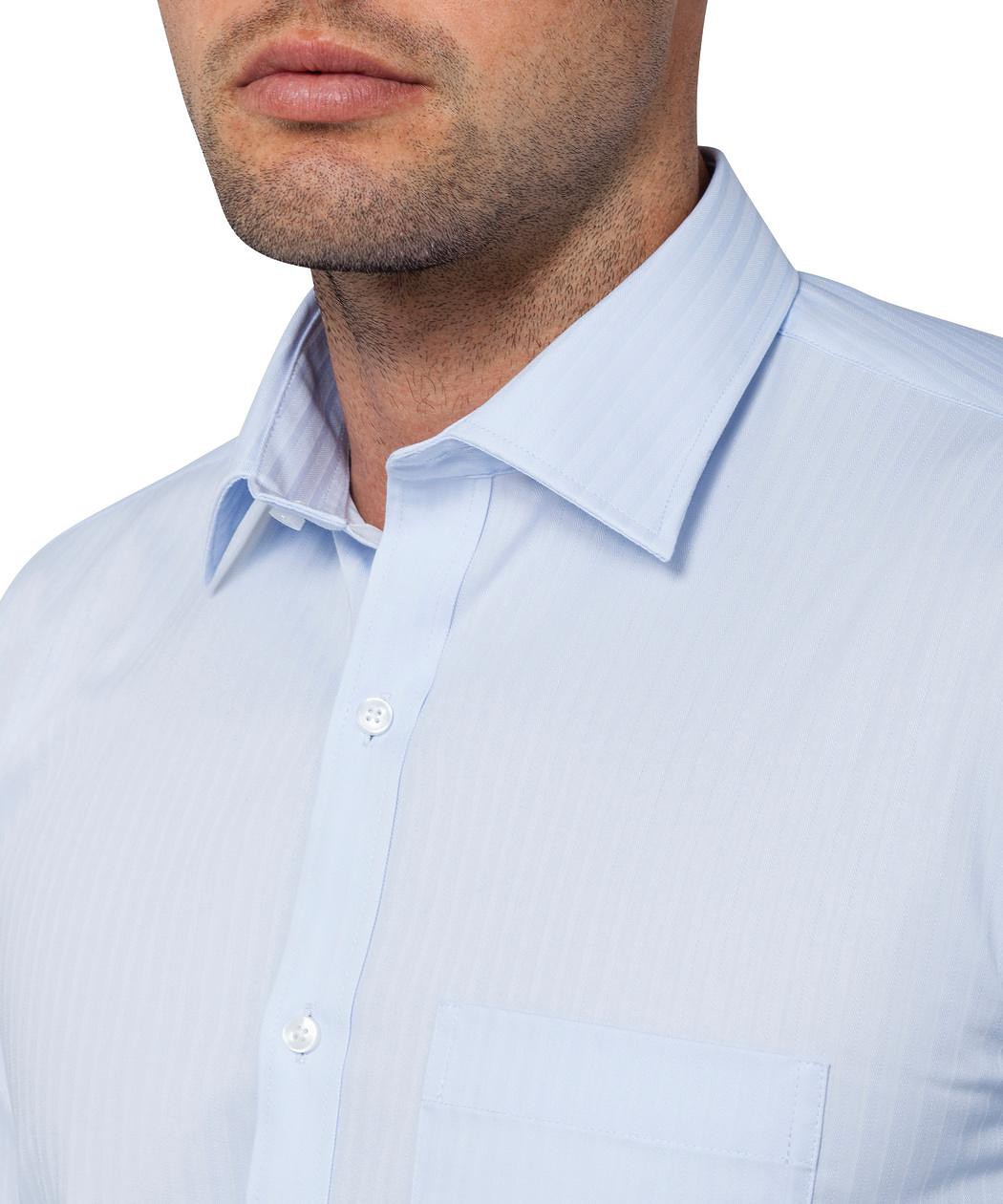 Van Heusen Easy Care Euro Fit Herringbone Shirt Mens Shirt Van Heusen Australia