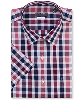 van heusen short sleeve business shirts