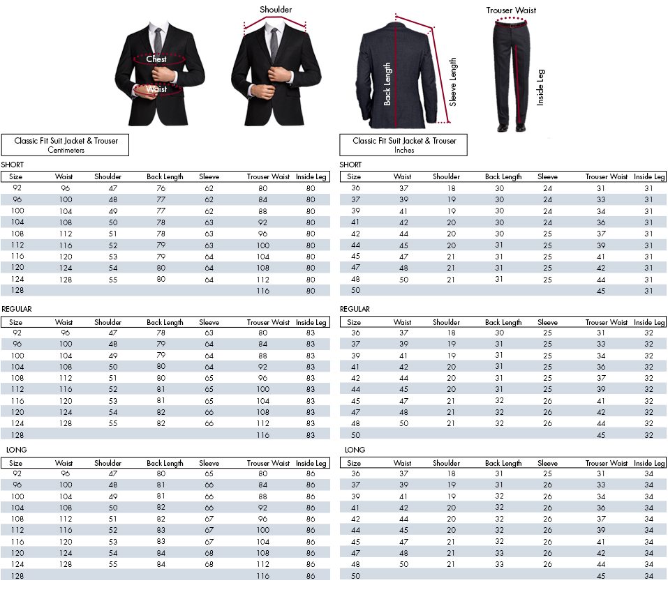 van-heusen-fit-guide-size-chart-van-heusen-australia